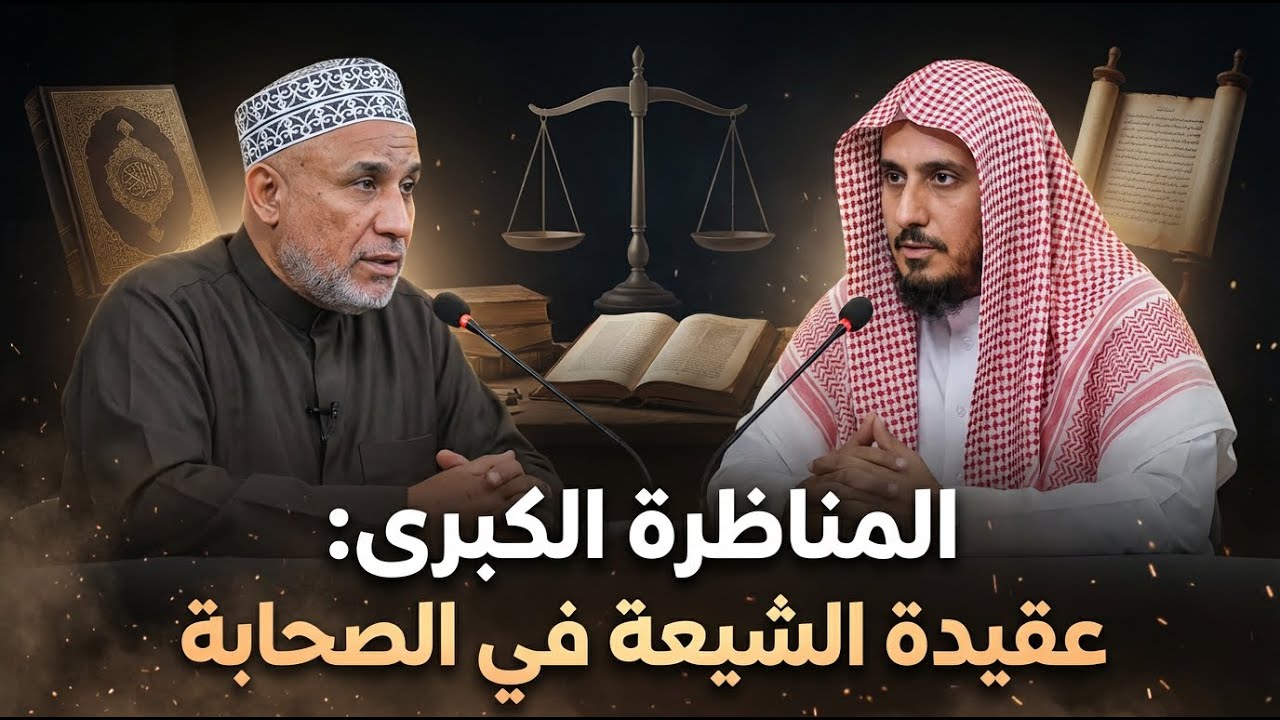المناظرة الكبرى بين الشيخ أسد الحق والشيخ محمد البراك|هل عقيدة الشيعة في الصحابة هي عقيدة آل البيت