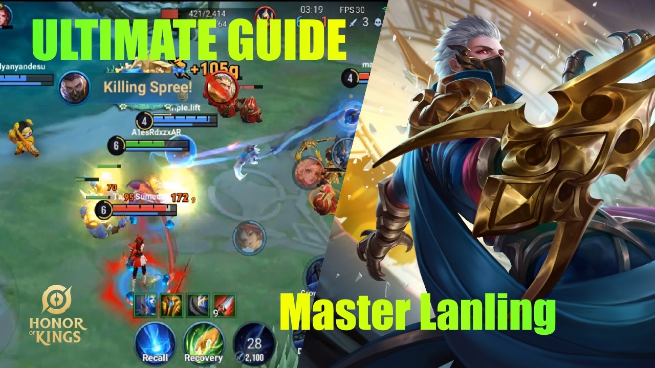 Master Prince of Lanling! Best Build, Combos, and Assassin Guide | Honor of Kings 2025