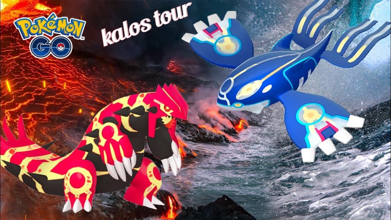 👁️Every Pokemon go player's dream PRIMAL GROUDON AND KYOGRE get in Pokemon go 2026 kalos tour
