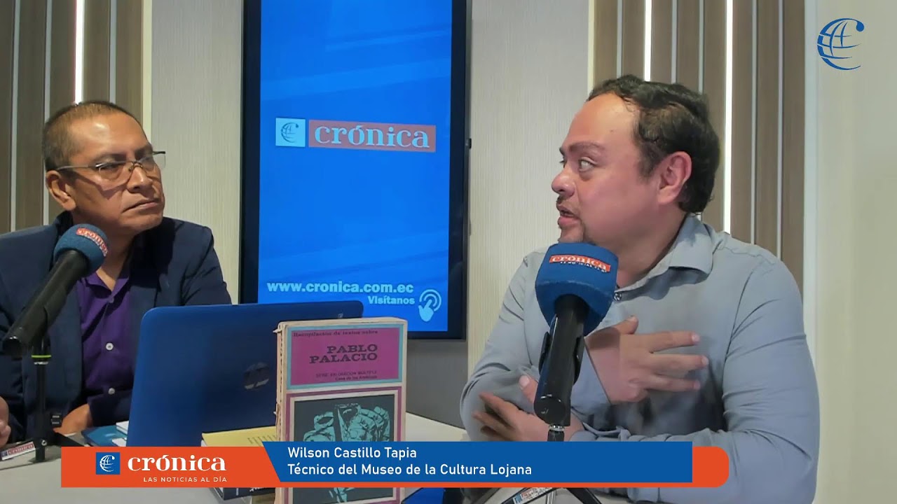 Wilson Castillo Tapia, técnico del Museo de la Cultura Lojana