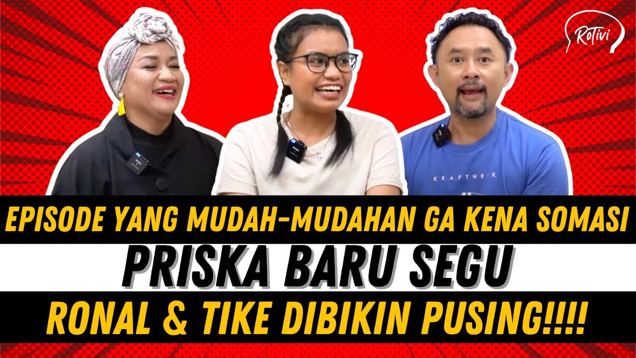 PRISKA BARU SEGU WANITA KOMEDI‼️STAND UP COMEDIAN KATOLIK YANG PERNAH KERJA DI TOKO HIJAB ‼️- ROTIVI