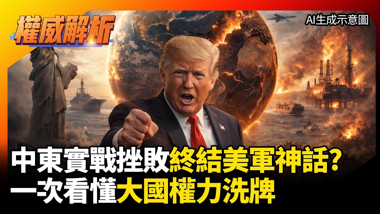 【2026 國戰特輯】美軍神話終結？從中東實戰挫敗到川普徵兵危機 一次看懂大國權力洗牌！｜#權威解析 #環球大戰線  #深度集結