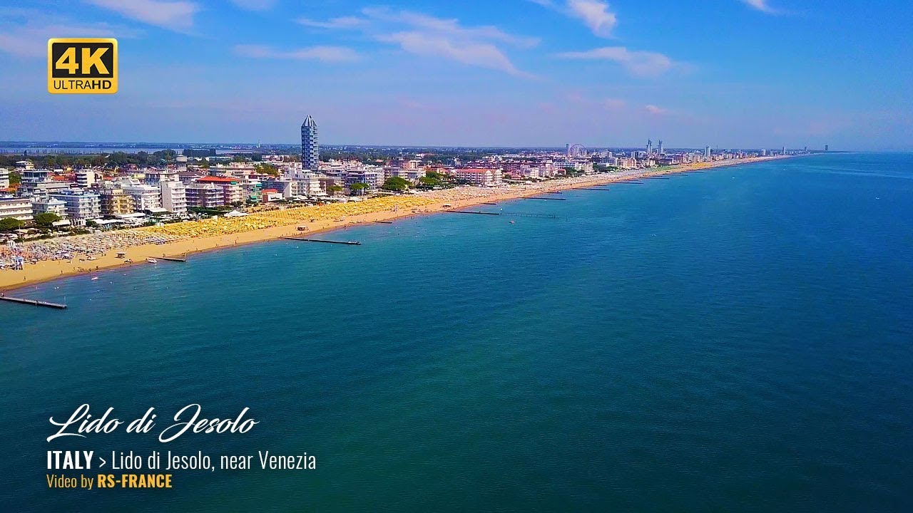 4K - Lido di Jesolo by Drone / Italy