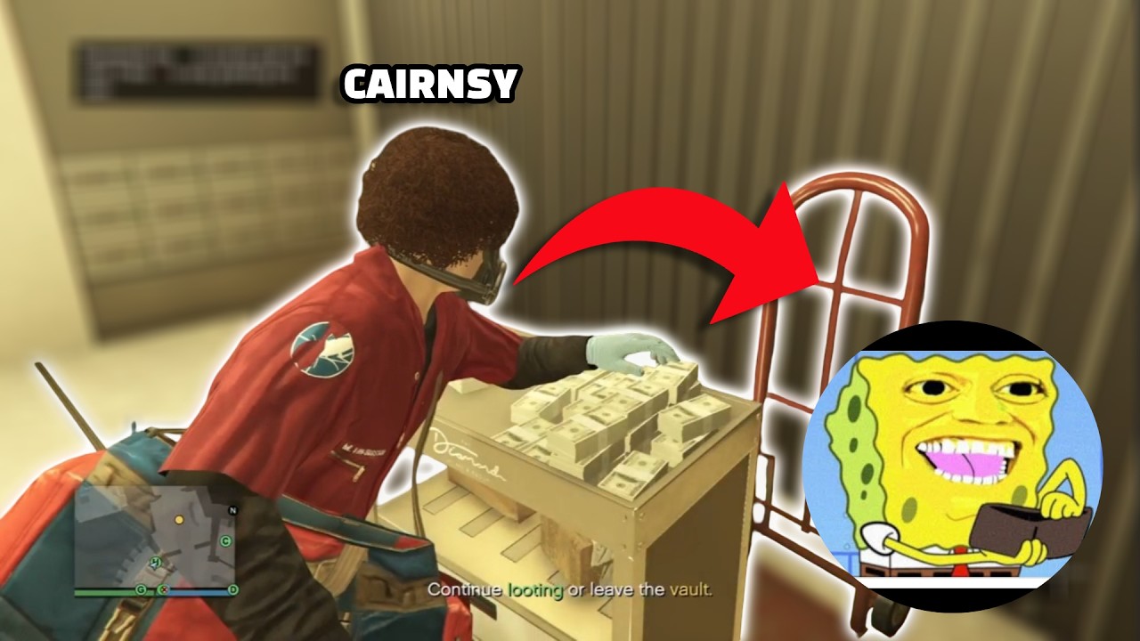 Это ограбление в GTA V пошло УЖАСНО НЕ ТАК.
