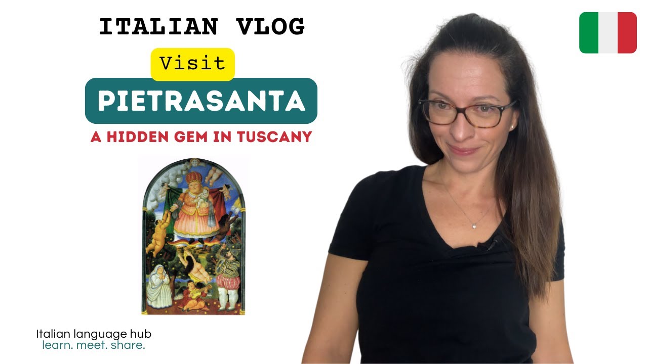 Italian Vlog - Vieni con me a Pietrasanta - Visit Pietrasanta a hidden gem in Tuscany - with SUBS