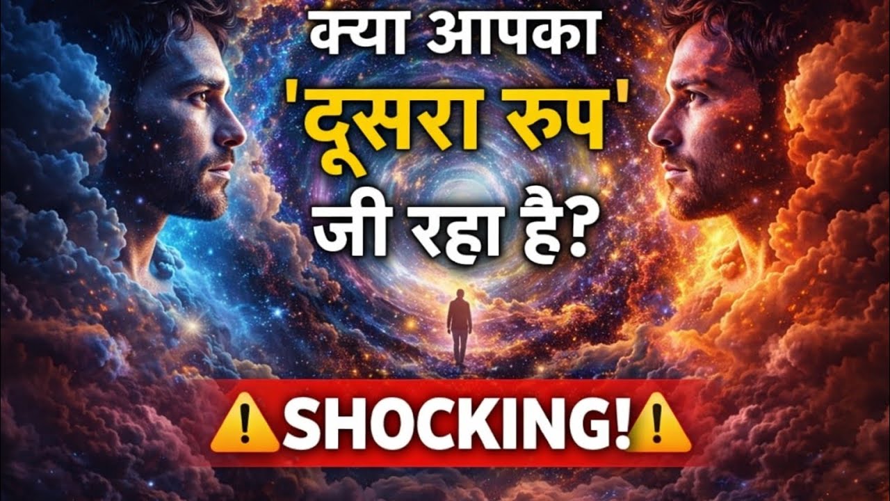 Reality शायद एक नहीं… आपकी कई ज़िंदगियाँ एक साथ चल रही हों। 🌌#ParallelUniverse