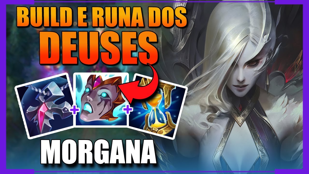 MORGANA SUP &Eacute; IMORAL! COMO JOGAR DE MORGANA NA S12 - MORGANA RUNAS | League of Legends