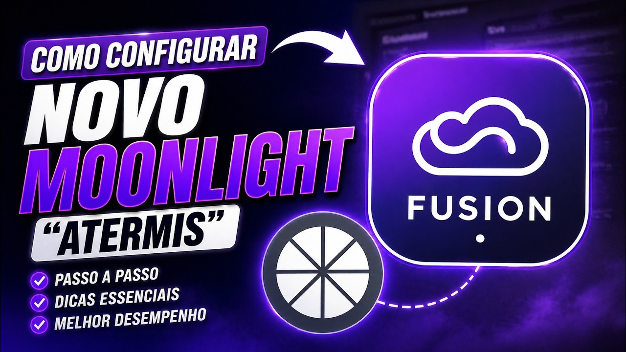 NOVA VERSÃO DO MOONLIGHT COM TECLAS DE PC NA TELA + CONTROLES VIRTUAIS PERSONALIZADOS 2025!