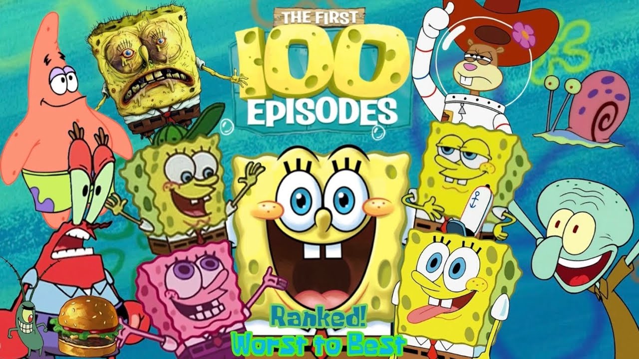 The First 100 Episodes of SpongeBob Ranked Worst to Best