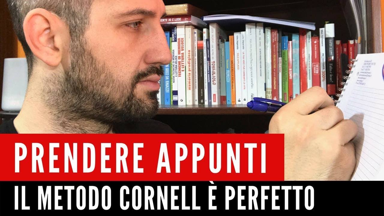 Prendere Appunti: il Metodo Cornell è perfetto (e fa memorizzare rapidamente)