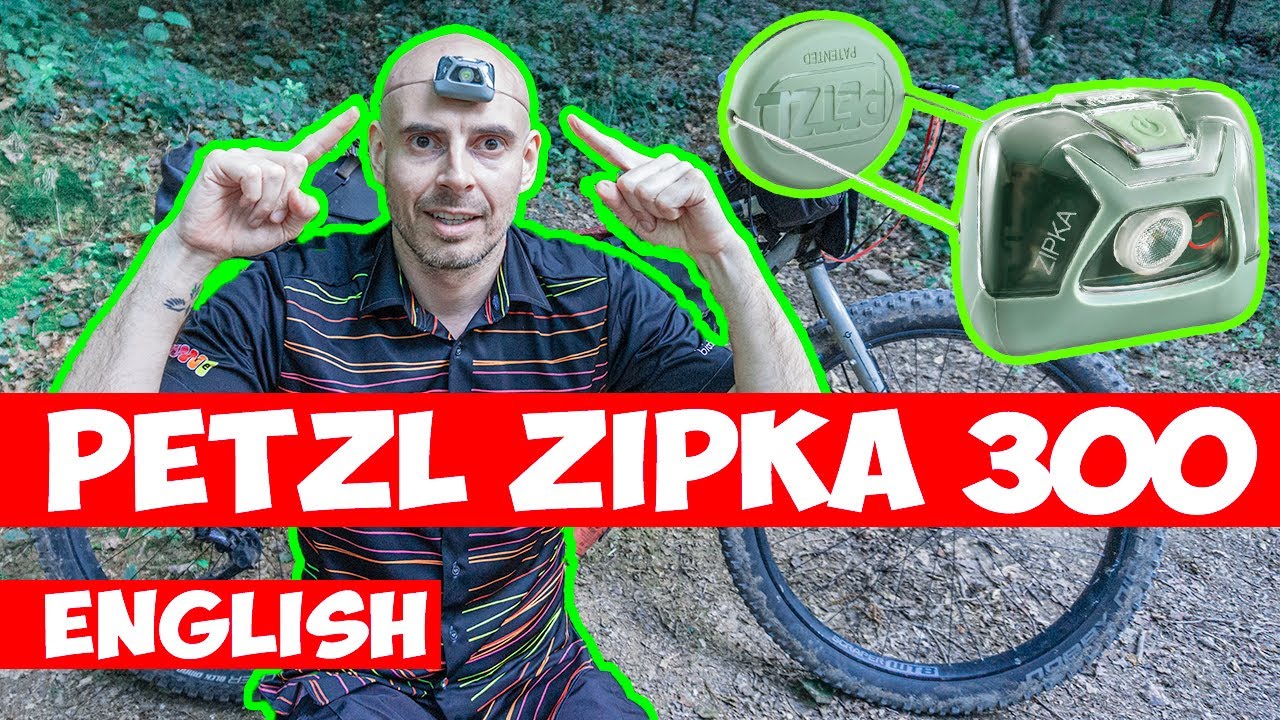 Petzl Zipka 300 & CORE battery: review. Best headlamp for travelling?