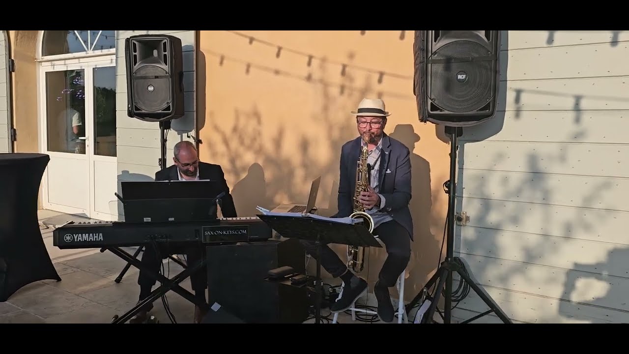 I will survive (version Scary Pocket) par Sax on Keys #mariage #Provence #saxophoniste #musique