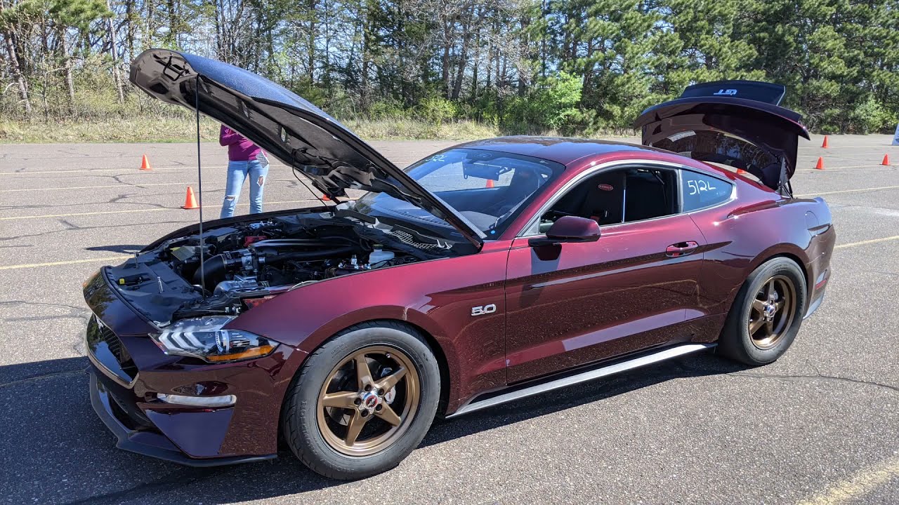 2018 Mustang GT F-1A-94 Procharged, TH400, factory long block, tough track outing