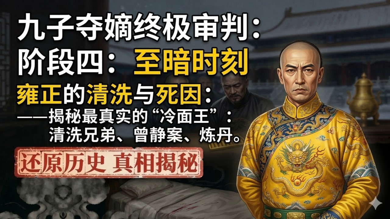 「皇位只有一個，皇子卻有九個，瘋了吧」
