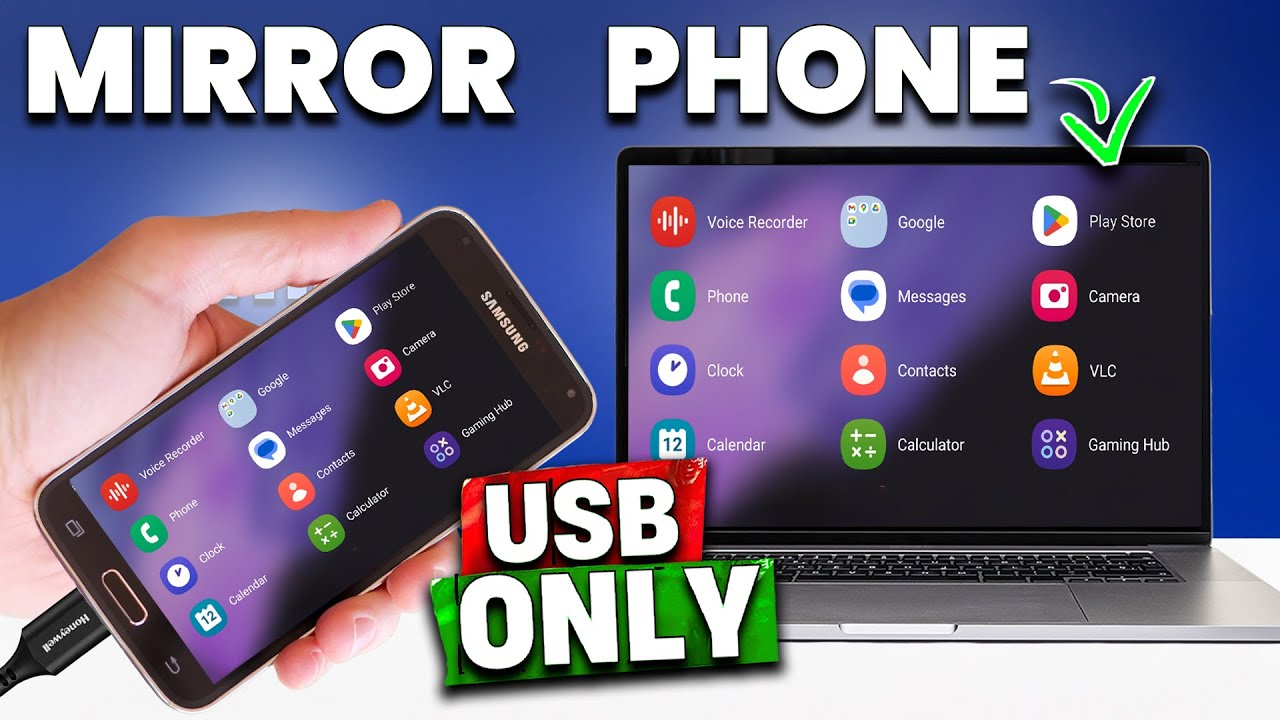 Phone Ki Display Laptop Sei Kaise Connect Kare? How to Connect Phone Screen to Laptop?