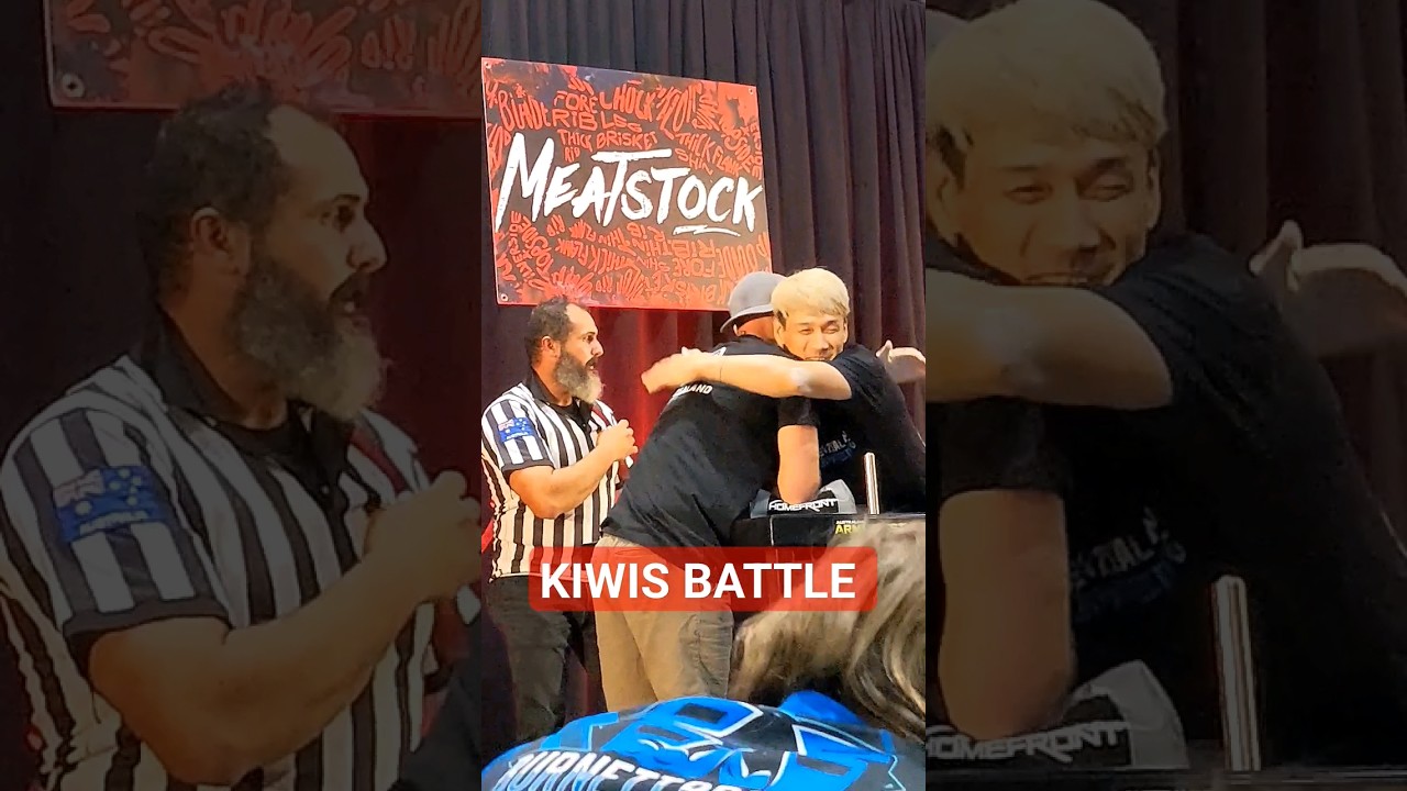 Some of the best lightweights in NZ 🔥 #armwrestling #newzealand
