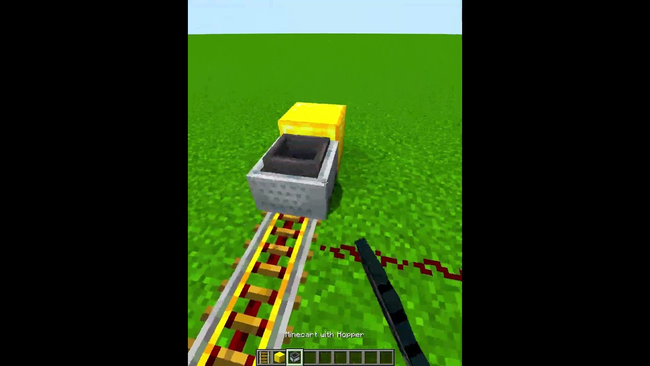 Minecraft Fastest Rail💀 (Matadora) #minecraft #shorts