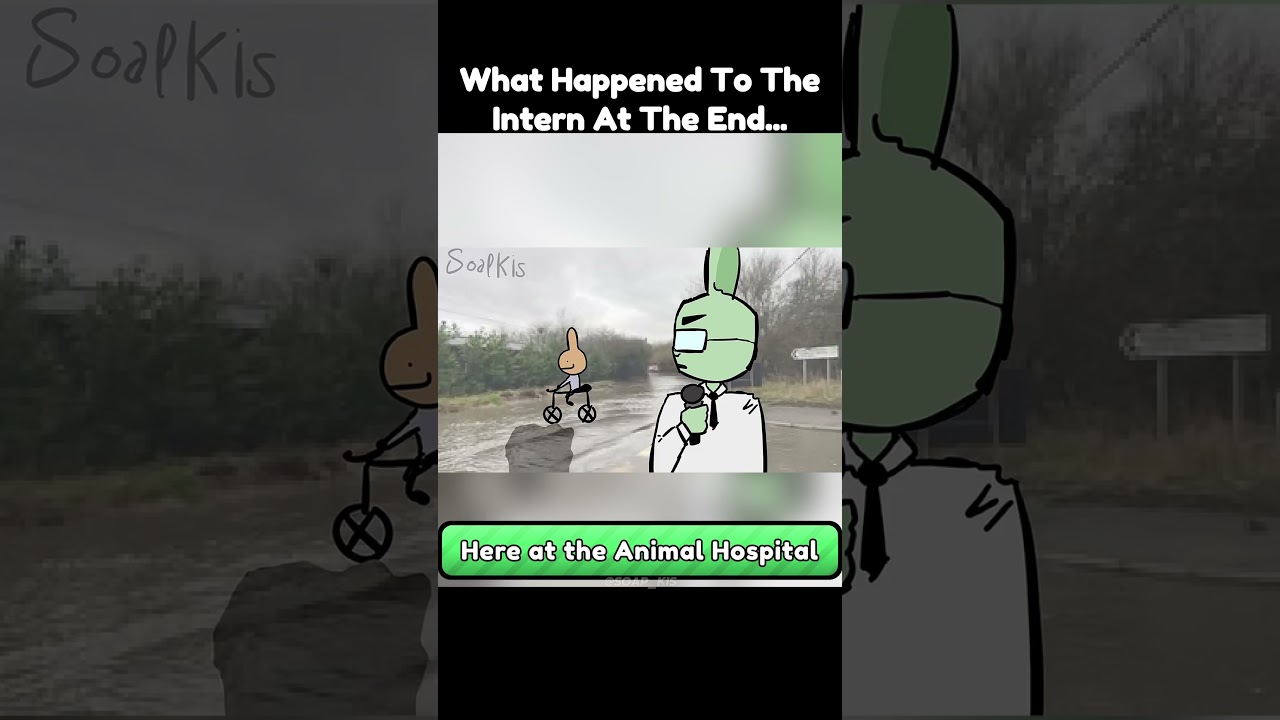Psychologist Reports On News With Intern In Animal Hospital Animation #roblox #animalhospital #usa