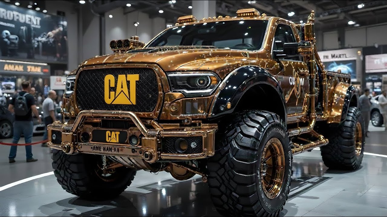 2026 CAT Gold Thunder 4×4 🔥 The Most Powerful & Luxurious Pickup Truck Ever Built!