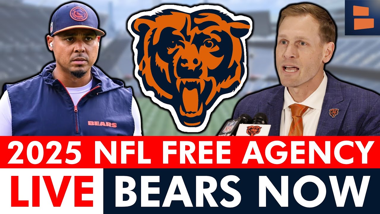Chicago Bears 2025 NFL Free Agency LIVE - Day 1: Grady Jarrett, Drew Dalman & Dayo Odeyingbo Sign
