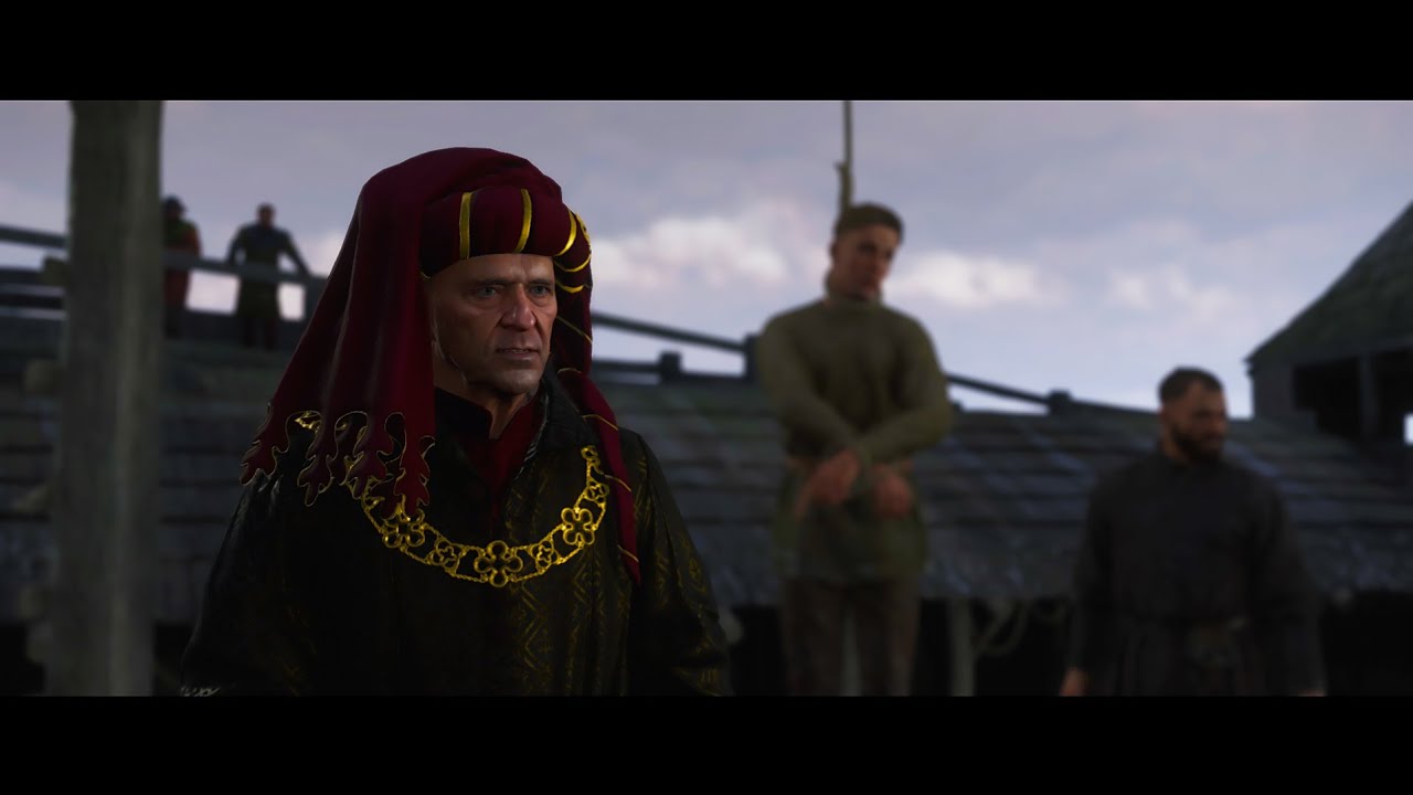 Сцена казни сэра Ганса Капона из Kingdom Come Deliverenence 2