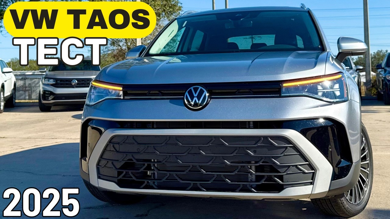 Новый Volkswagen Taos 2025. Теперь мощнее и комфортнее!
