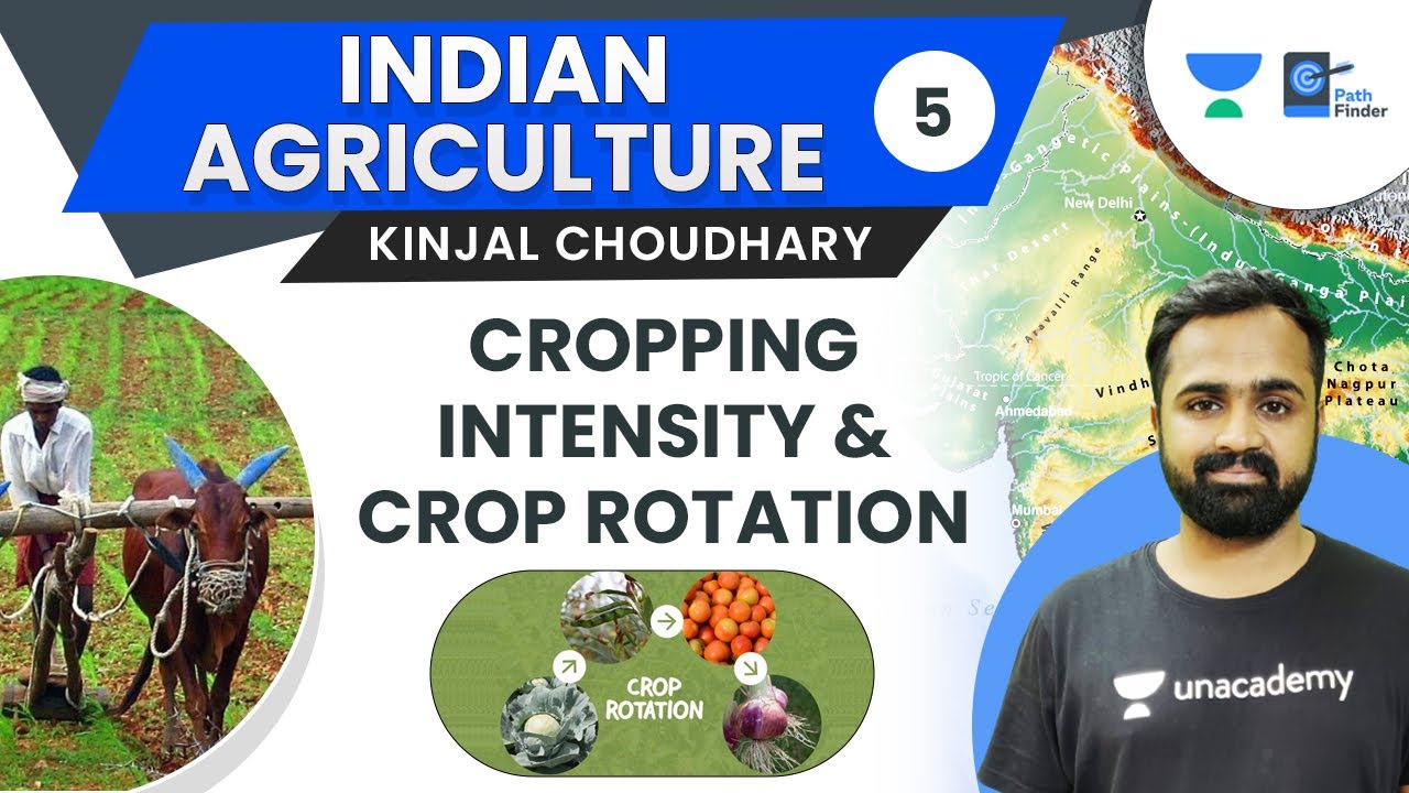 L5: Indian Agriculture | Cropping Intensity & Crop Rotation | Kinjal Choudhary