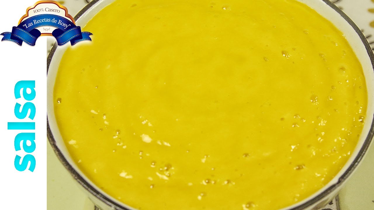 Salsa de mango con habanero 💜💜💜 Las Recetas de Rosy