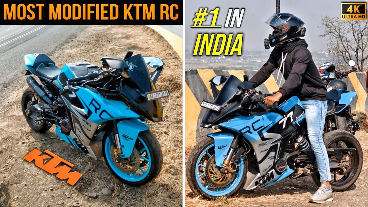 Most Modified KTM RC in India