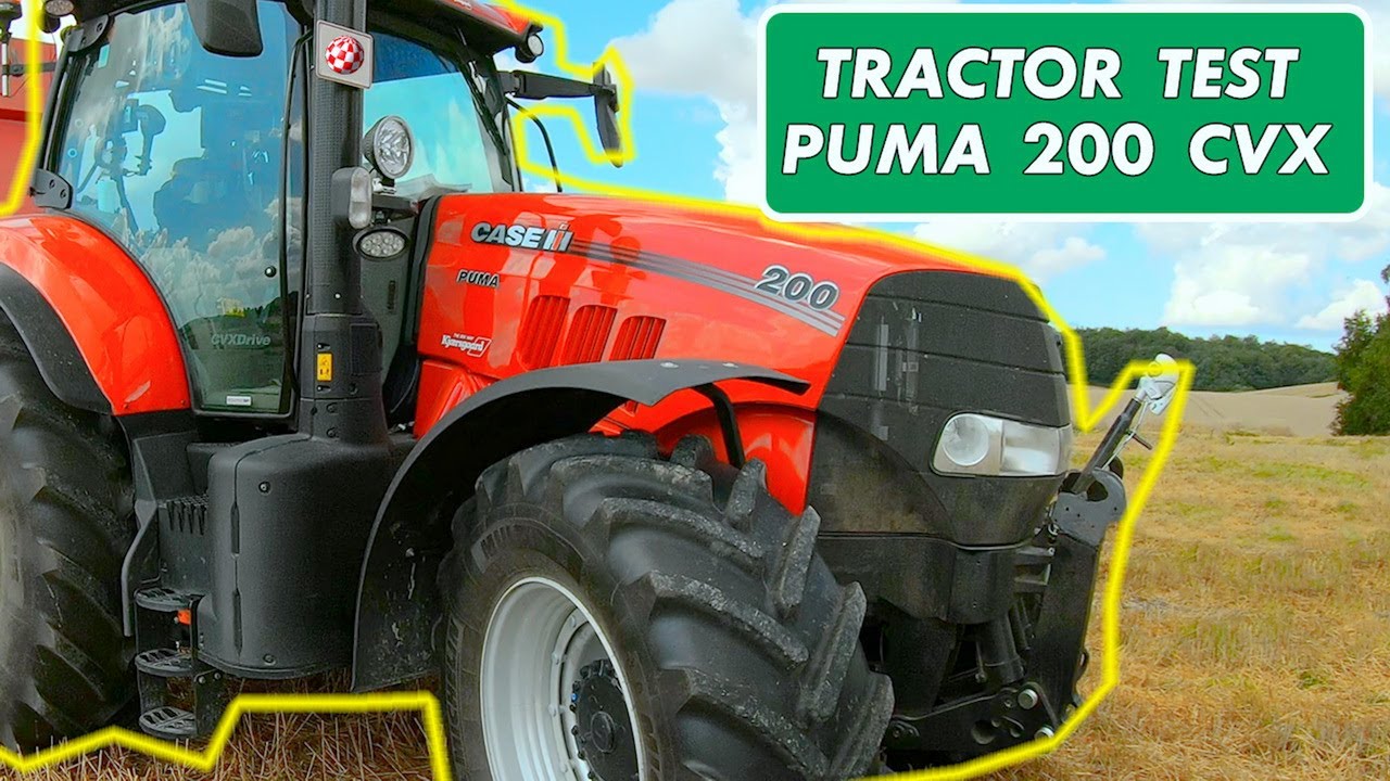 Тест трактора Puma 200 CVX Case IH от martinflashgordon