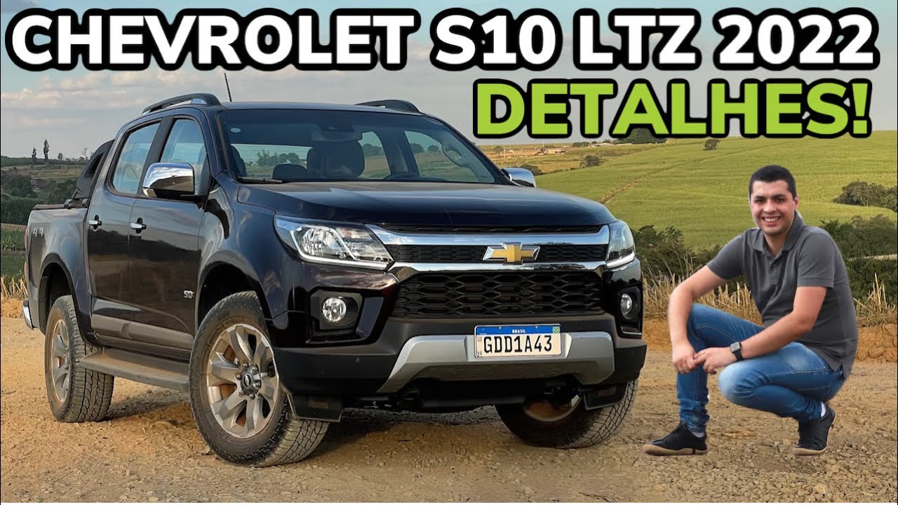CHEVROLET S10 LTZ 2022 EM DETALHES! - Falando de Carro