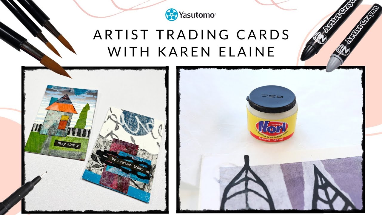 How to Make Artist Trading Cards with Karen Elaine