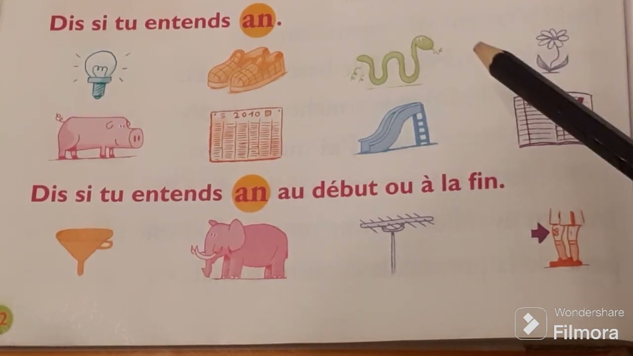 taoki pages 62 et 63 le son EN,AN apprendre à lire avec syllabes #vocabulaire #cp #taoki #lire