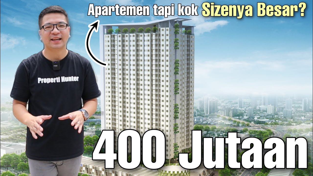 Apartemen Mewah Murah Siap Huni Dekat Jakarta ❓ Cicilannya cuma 3 JUTAAN | Metro Garden Apartment