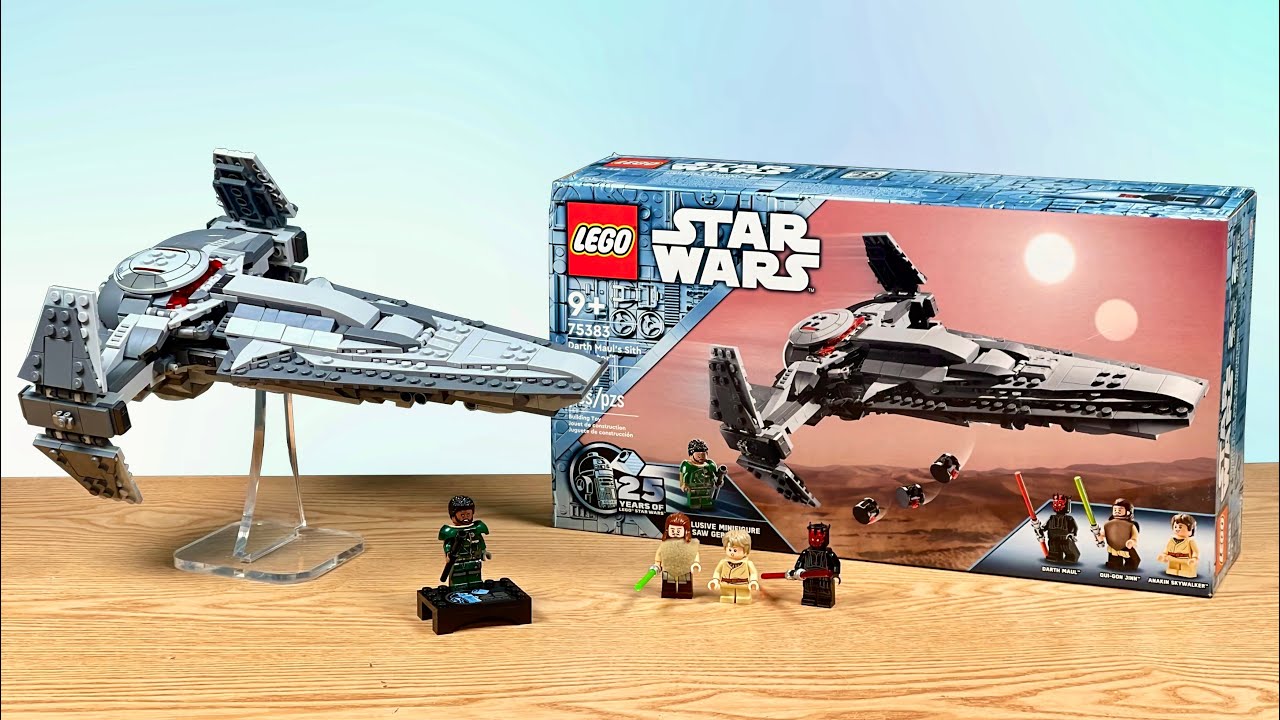 LEGO Star Wars 75383: Darth Maul's Sith Infiltrator Review! (May 2024)
