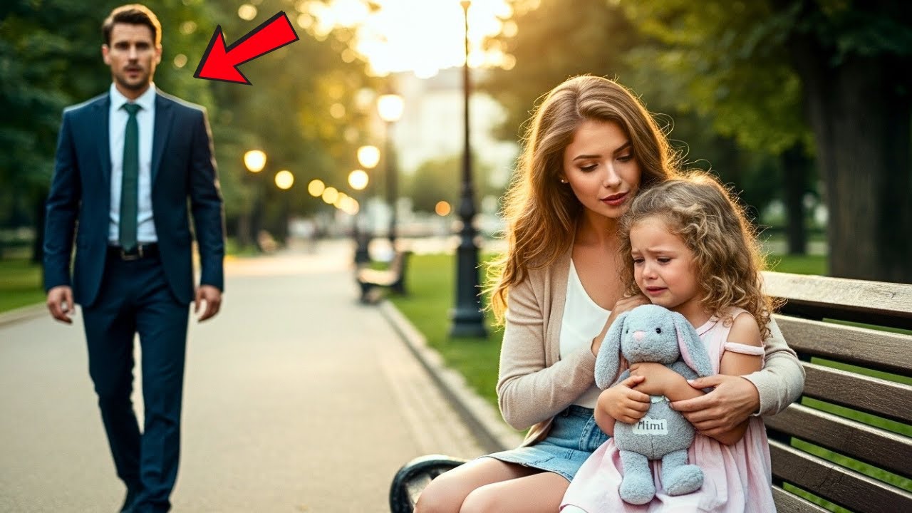 Niñera Consoló a Niña Aterrada en el Parque, Sin Saber que Su Padre Era un Millonario Ejecutivo...