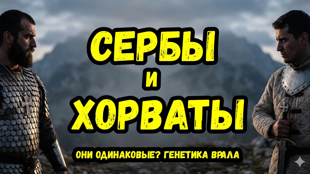 Почему на самом деле Сербы и Хорваты — один народ? Тайная ДНК.