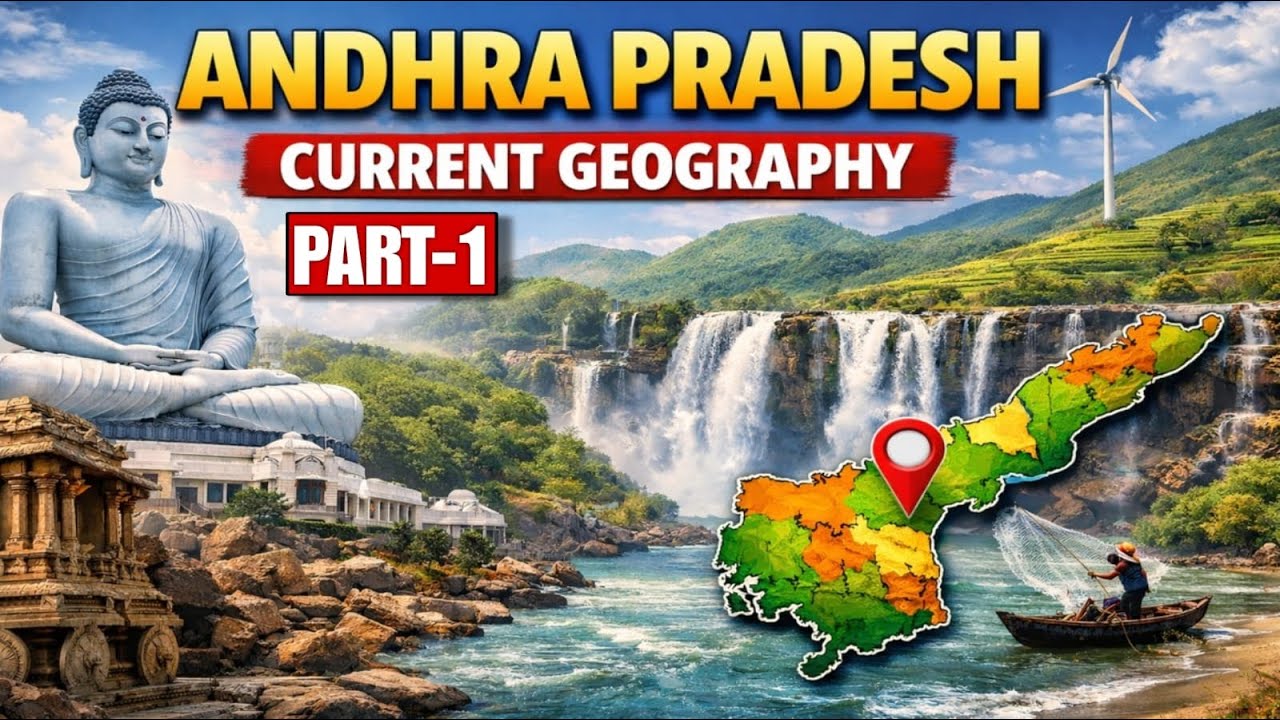 Current AP Geography (ક્રાંટ એપી જીઓગ્રાફી) || Useful for All Competitive Exams || by Pratap Sir
