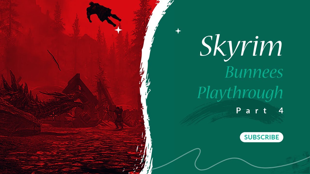 Skyrim Let's Play (No Commentary) Part 4 - Bleak Falls Barrow