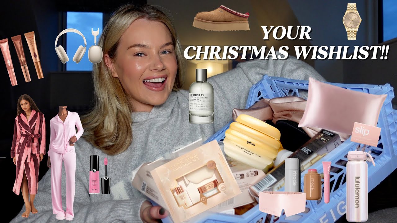 CHRISTMAS WISHLIST!! GIFT GUIDE & IDEAS FOR YOU OR YOUR LOVED ONES!!
