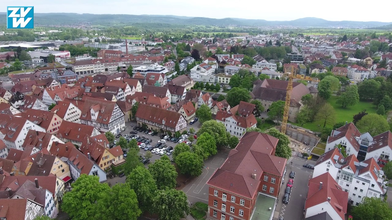 Schorndorf von oben
