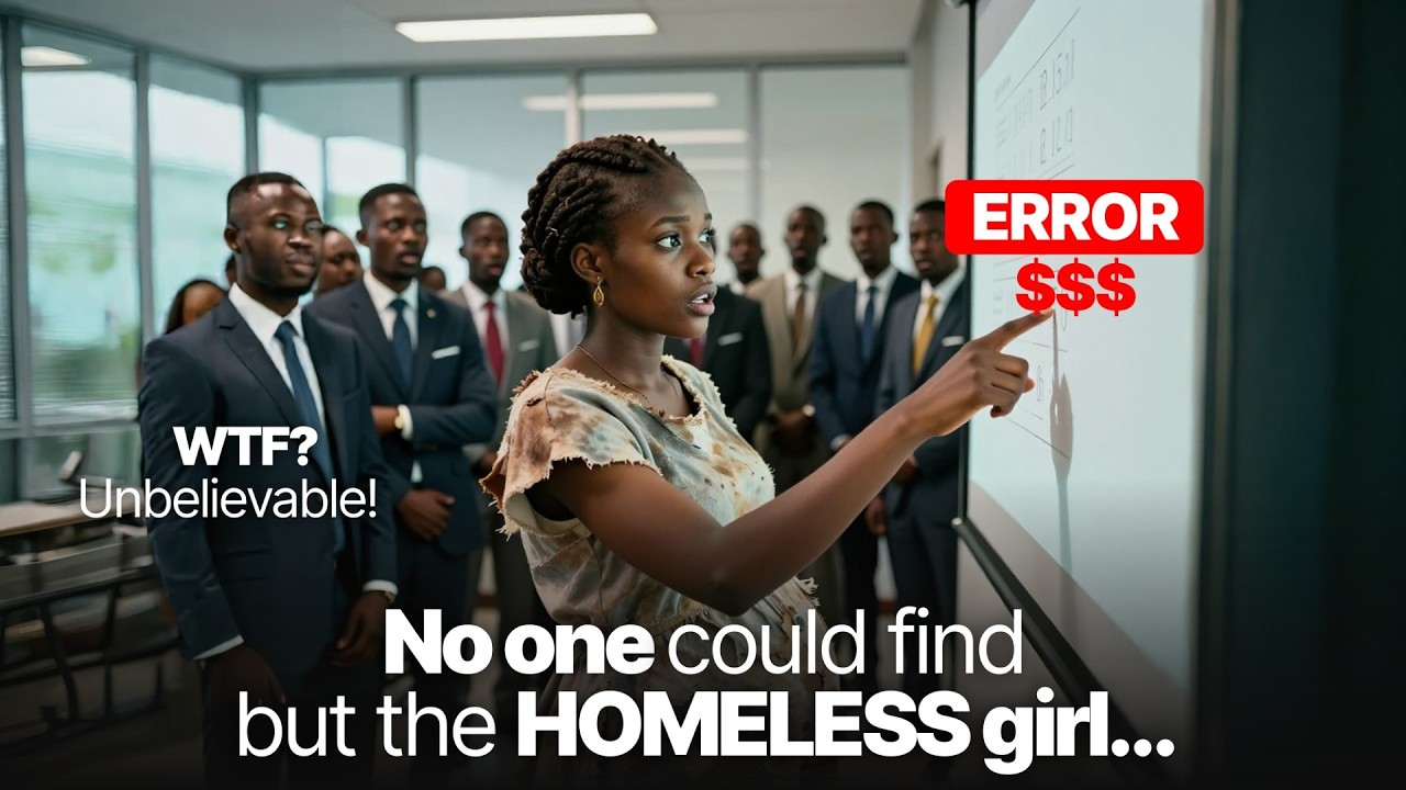 HOMELESS Girl Finds MILLION-Dollar Account Error, Make Boss ANGRY