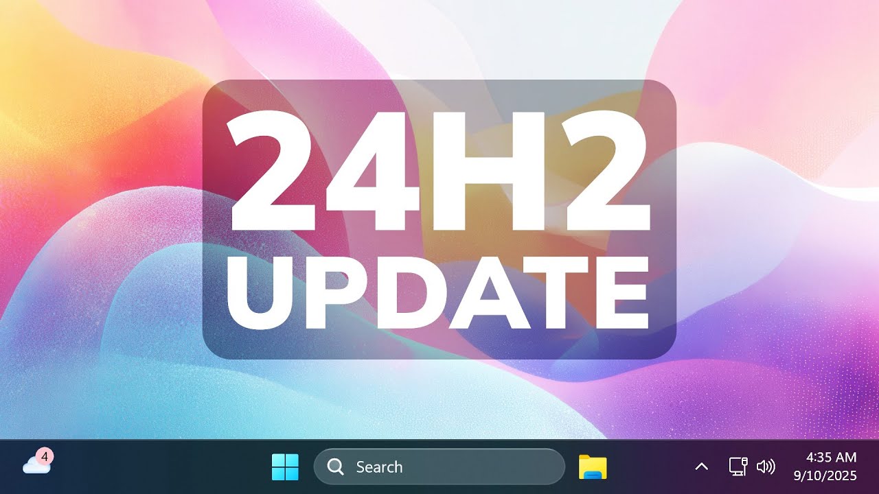 New Windows 11 24H2 September 2025 Update &ndash; New Features in the Main Release (KB5065426)