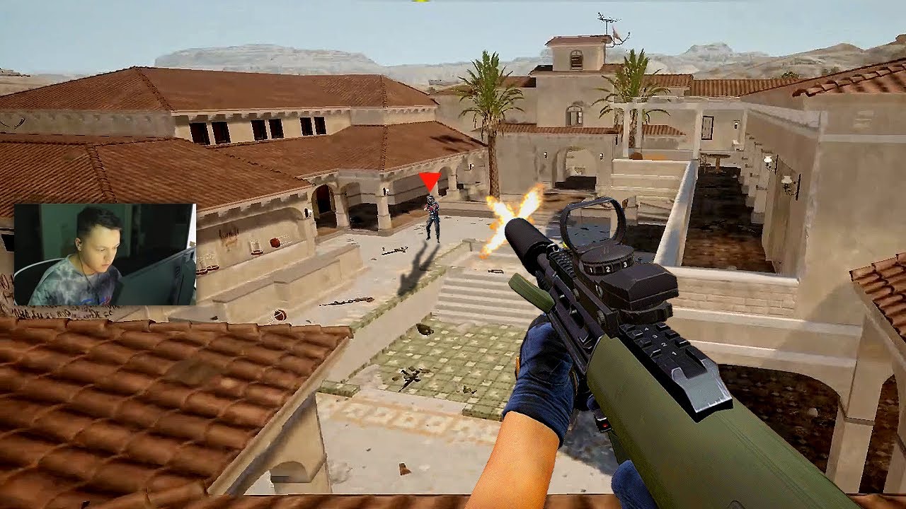 ADOUZ1E won't exit HACIENDA until every player has been eliminated in PUBG