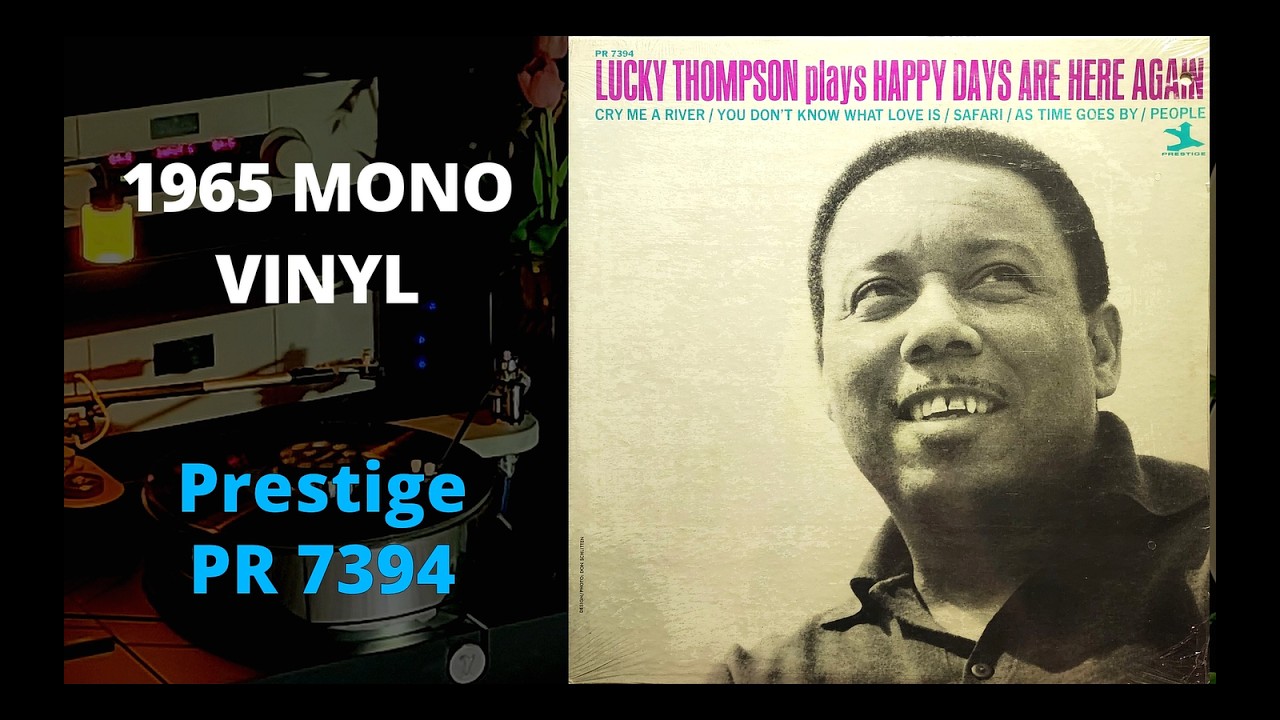 [MONO LP] Lucky Thompson – Happy Days Are Here Again