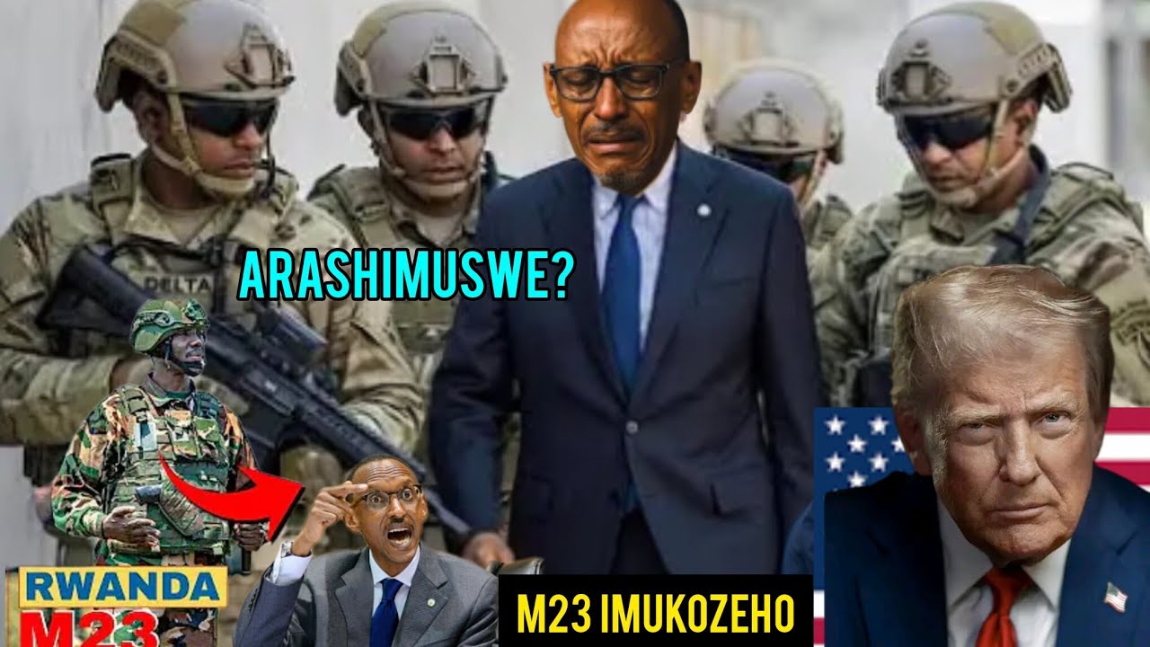 AMERICA ISHIMUSE PRES KAGAME? AZIZE KWANGA KUVANA INGABO ZA RDF MURI CONGO