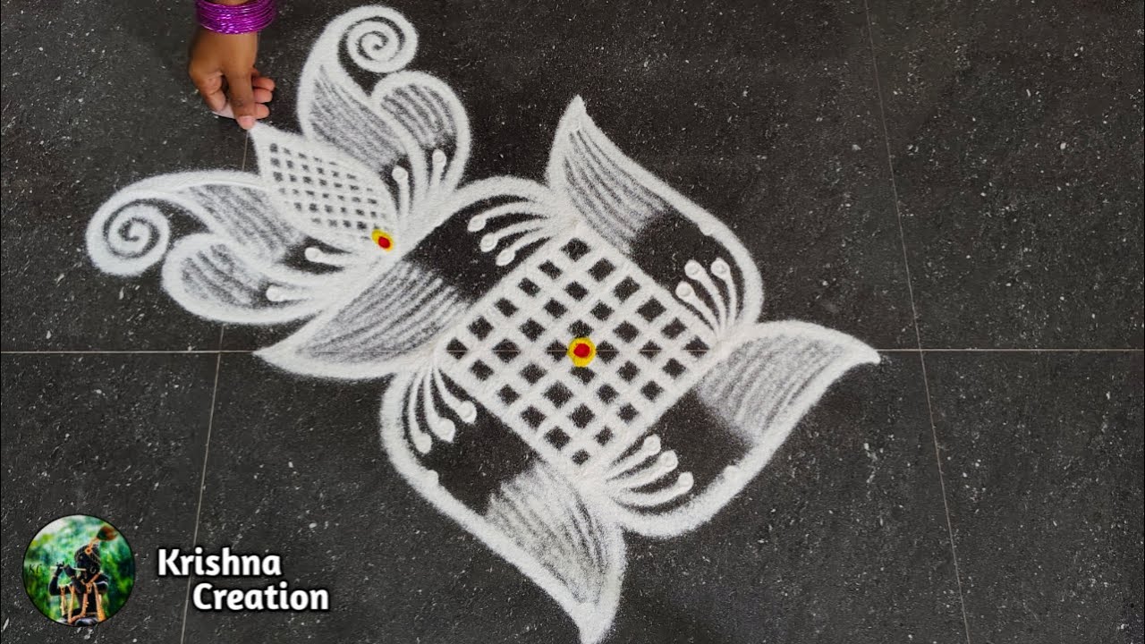 Varalakshmi nombu special padi kolam| 5*1 aadi madham Rangoli kolam| Gokulashtami padi kolam muggulu