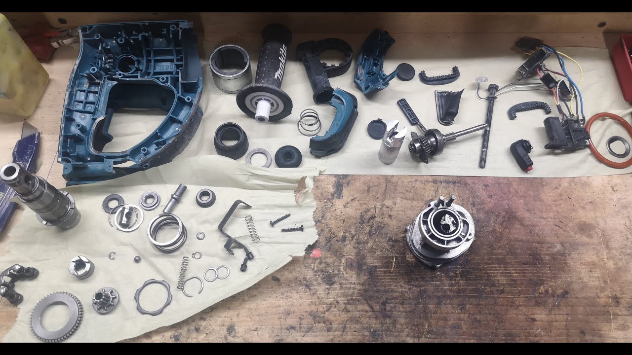 Ремонт и обслуживание перфоратора Makita DHR202 I Handyman