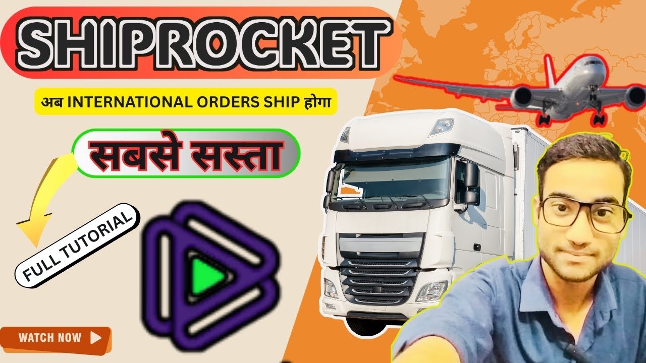 How to Ship Orders Internationally with Shiprocket 🚀 | Full Tutorial Shiprocket