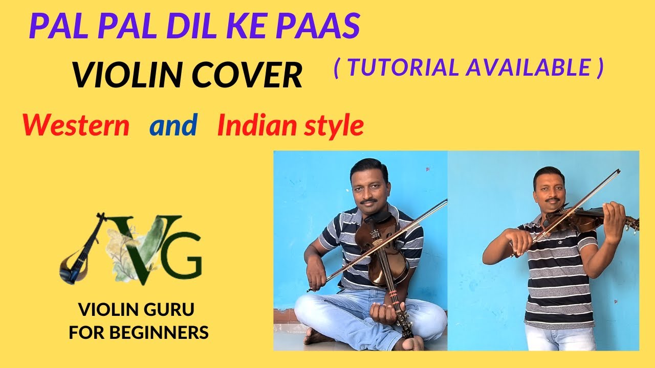 PAL PAL DIL KE PASS VIOLIN COVER WITH FINGER POSITION #violin_GURU